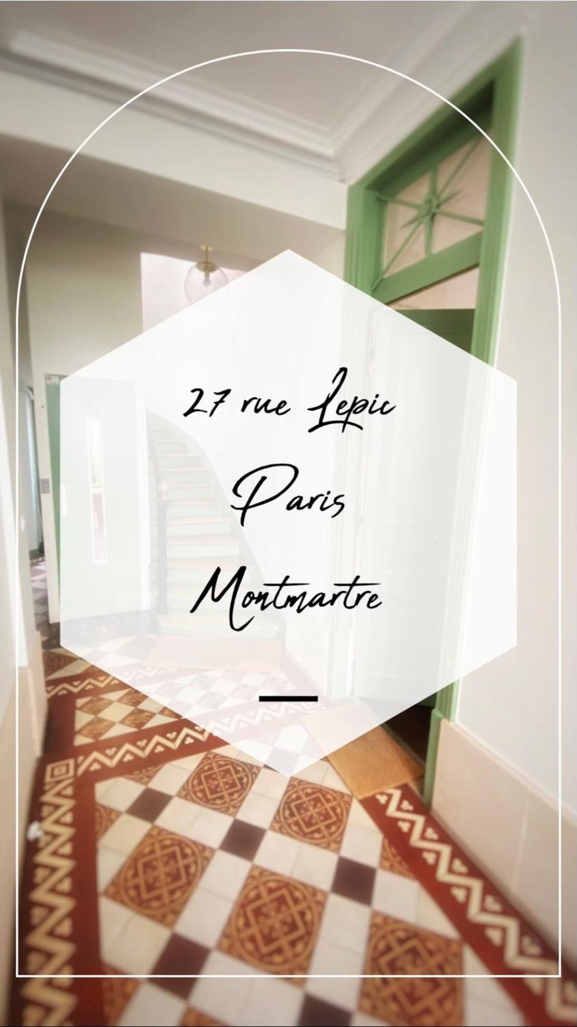 Villa Lepic, Luxury Flat In Montmartre With Private Terrasse-Appartement Entier Paryż Zewnętrze zdjęcie